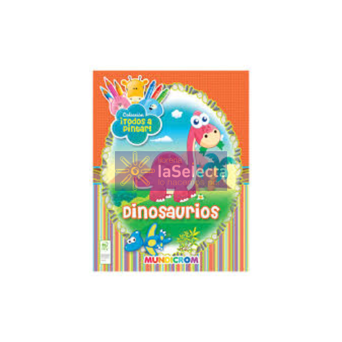 LIBRO A COLOREAR DINOSAURIOS MUNDICROM